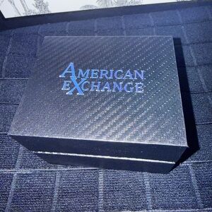 American Exchange Black and Blue Box